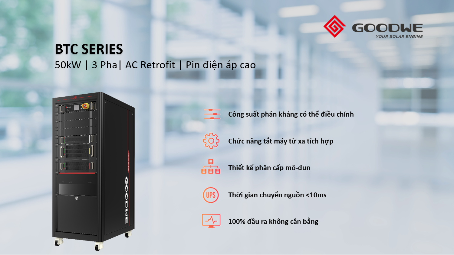 GoodWe Powers C&I Sector with the Ultimate Commercial Storage Solution-Novinky-GoodWe CZ