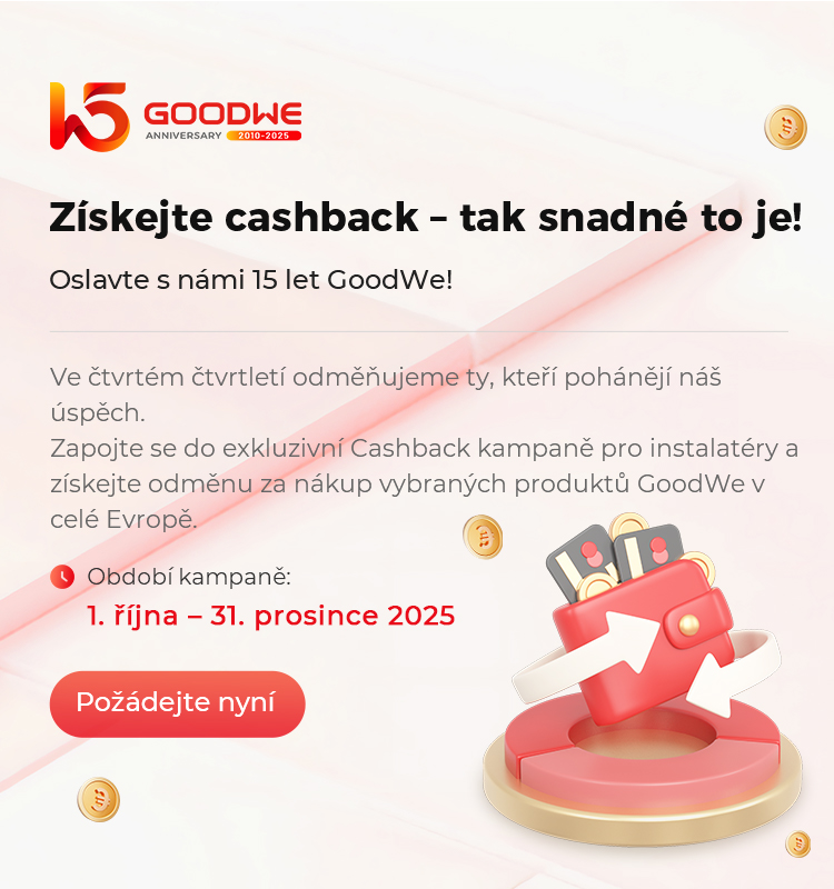 Cashback-GoodWe CZ