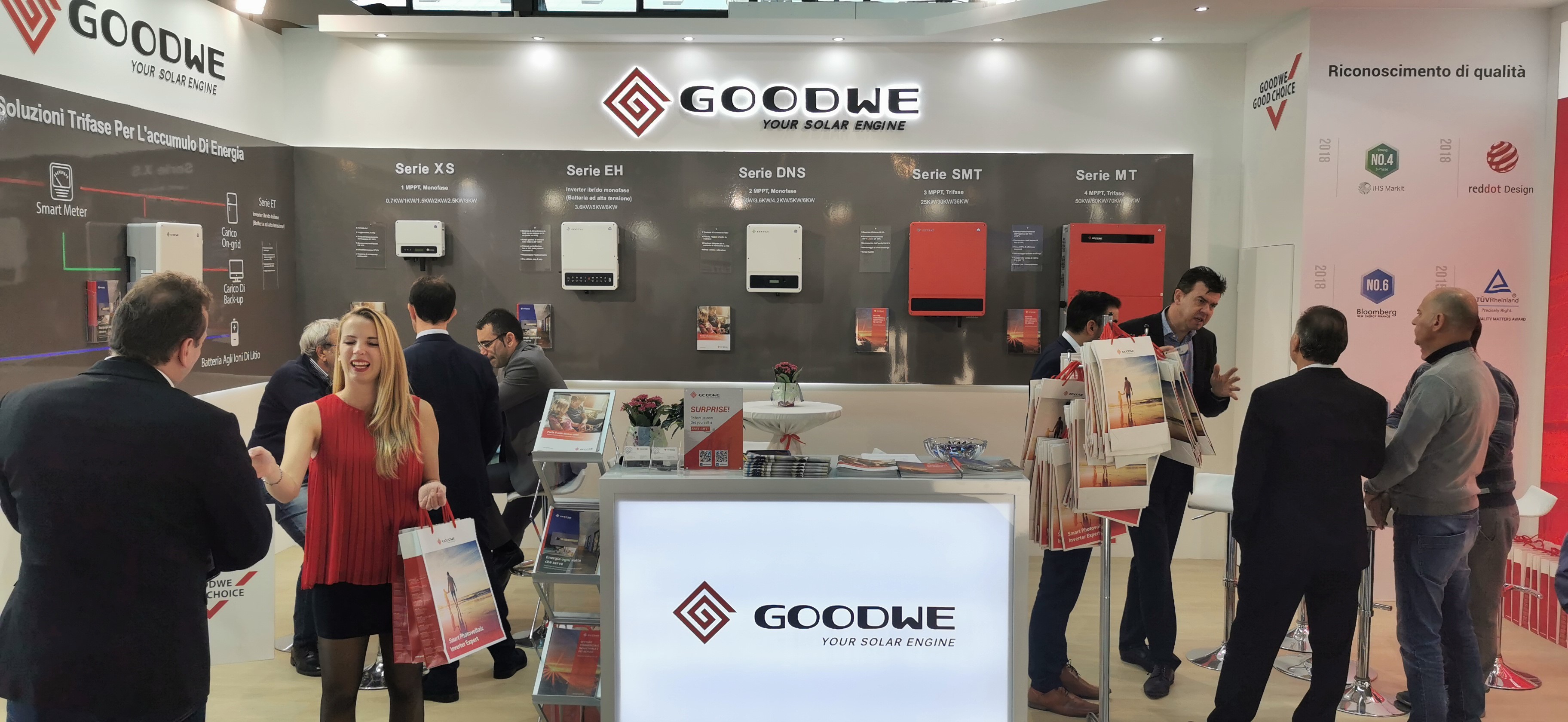 GoodWe makes its second appearance one year after its debut at Key Energy-Novinky-GoodWe CZ